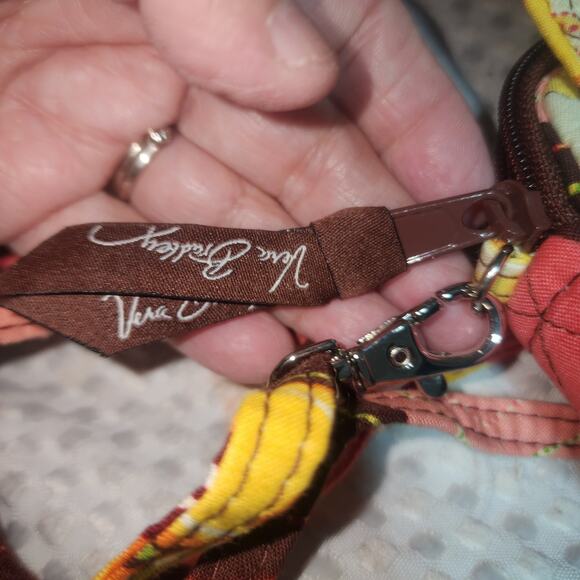 VERA BRADLEY GUC MINI QUILTED SADDLE BAG CROSSBODY BAG - Picture 9 of 11